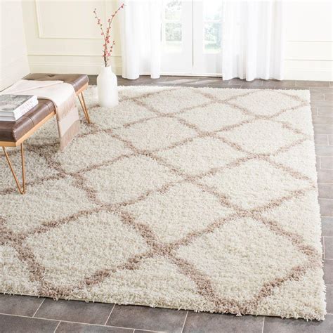 dallas shag|SAFAVIEH Dallas Shag Beige/Ivory 8 ft. x 10 ft..